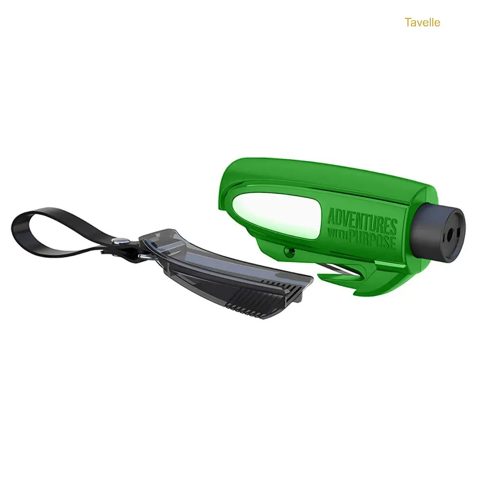 2-in-1 Car Emergency Window Breaker & Seatbelt Cutter Tool