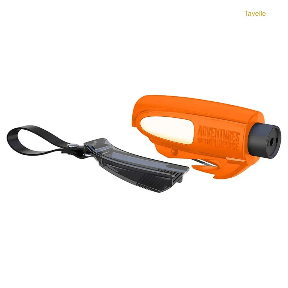 2-in-1 Car Emergency Window Breaker & Seatbelt Cutter Tool