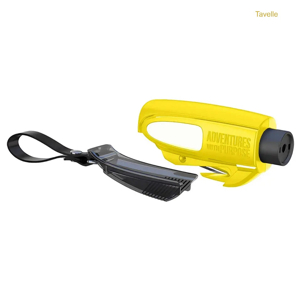 2-in-1 Car Emergency Window Breaker & Seatbelt Cutter Tool