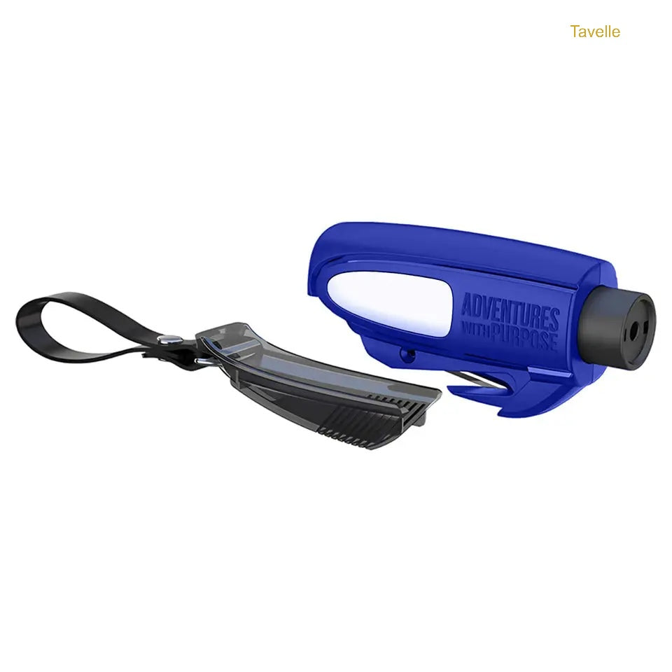 2-in-1 Car Emergency Window Breaker & Seatbelt Cutter Tool