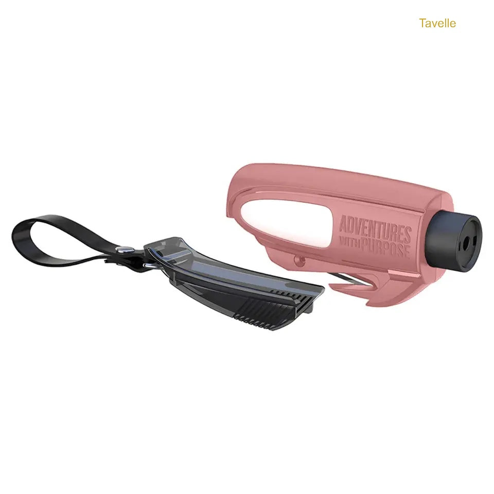 2-in-1 Car Emergency Window Breaker & Seatbelt Cutter Tool