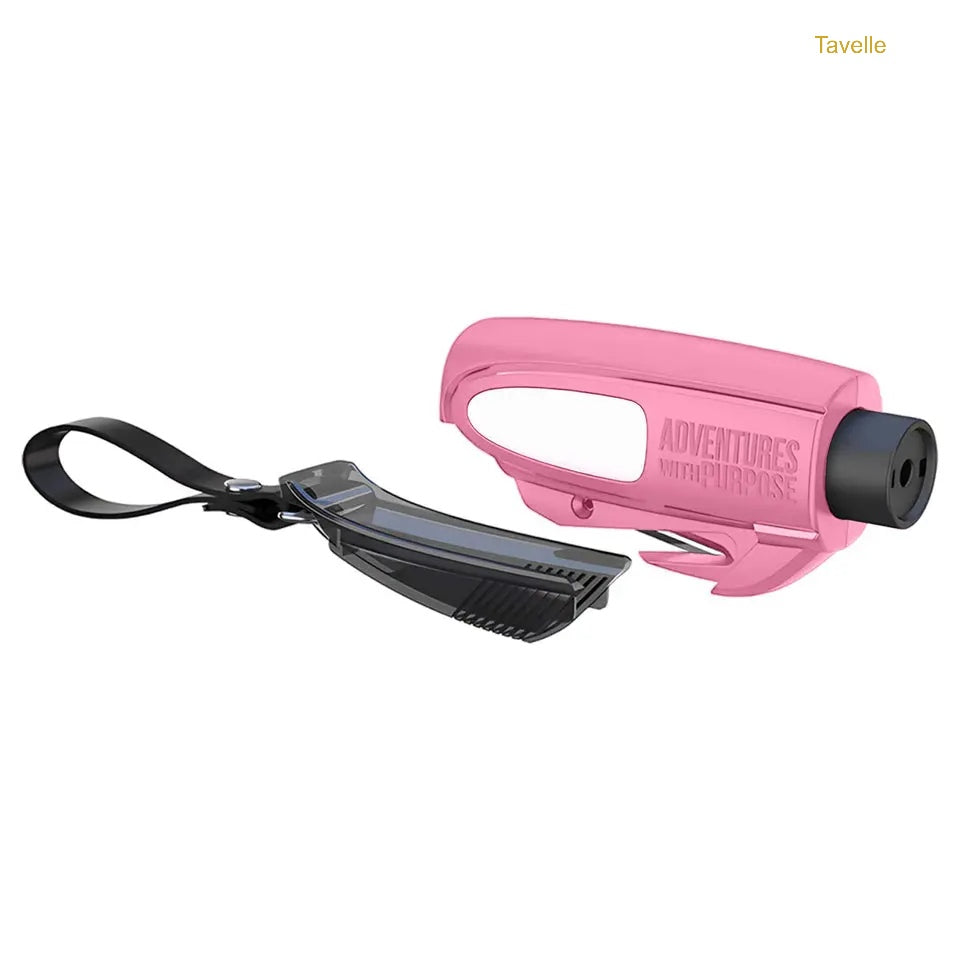 2-in-1 Car Emergency Window Breaker & Seatbelt Cutter Tool