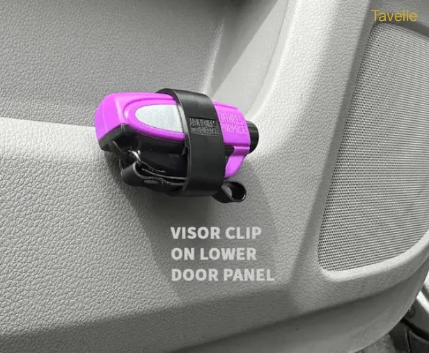 2-in-1 Car Emergency Window Breaker & Seatbelt Cutter Tool
