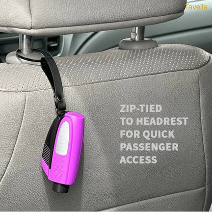 2-in-1 Car Emergency Window Breaker & Seatbelt Cutter Tool